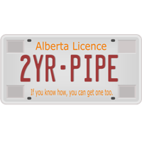 licence plate