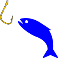 fish and hook