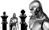 cyborg chess battle