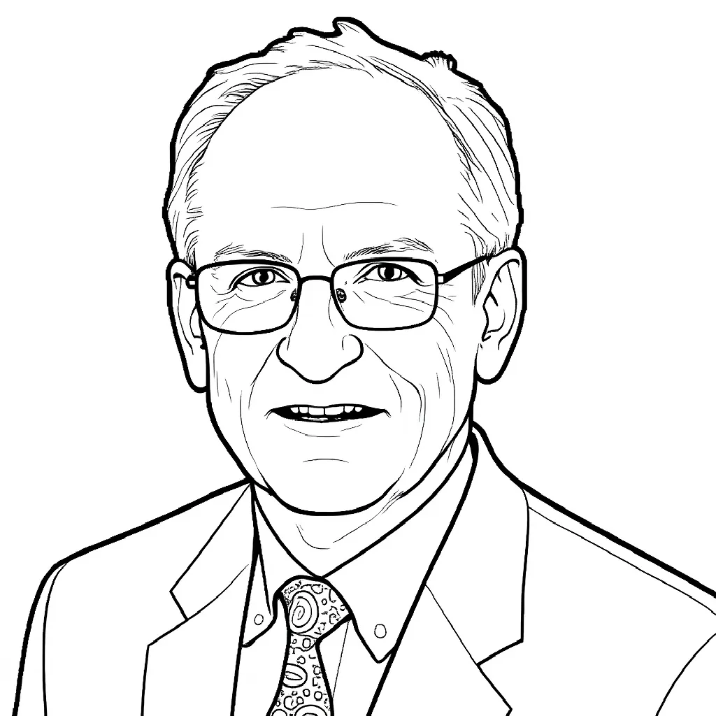 sketch of Yogi Schulz