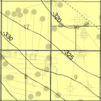 Montney structure map