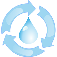 recycle water symbol